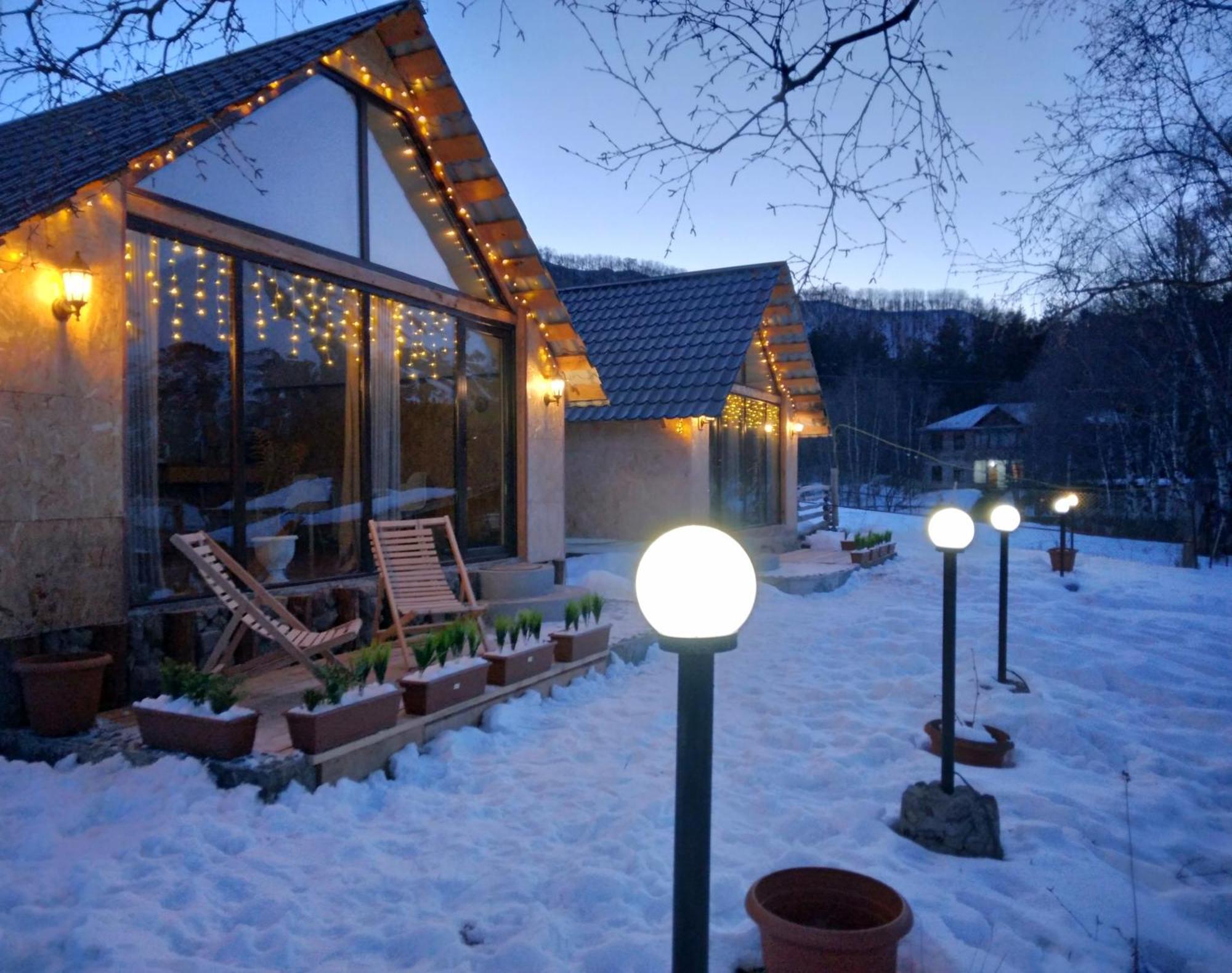 Kazbegi Cottages Qabarjina المظهر الخارجي الصورة