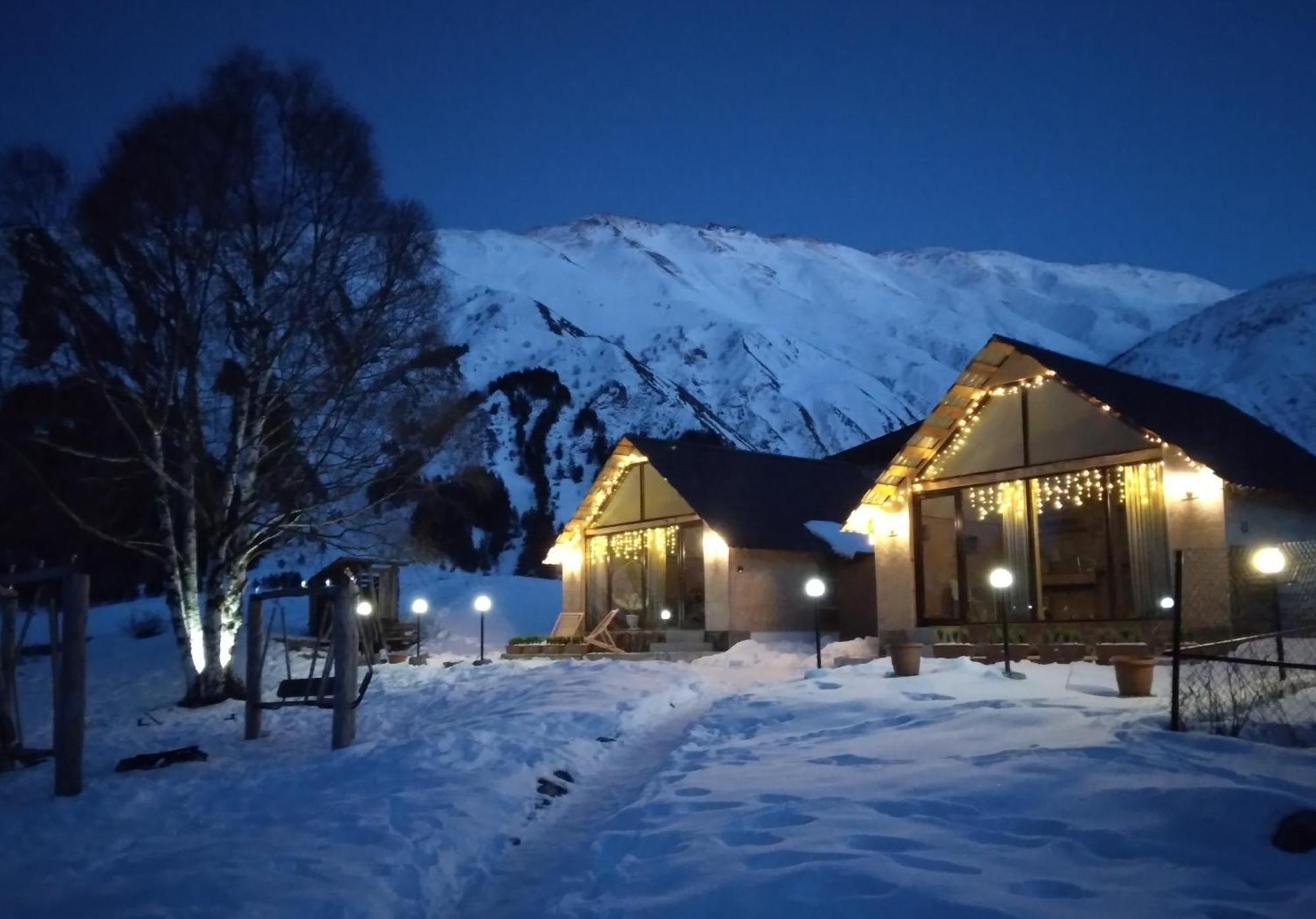 Kazbegi Cottages Qabarjina المظهر الخارجي الصورة